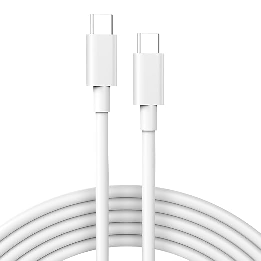 2 PCS USB C to USB C Cable for MacBook Air MacBook Pro Charger, iPad Pro 13 12.9 11 inch, iPad Air 5 4, Mini 6, iPhone 17 16 15 Pro Max, Pixel, USBC Type C Fast Charging Cord 6.6FT 2 PCS USB C to USB C Cable for MacBook Air MacBook Pro Charger, iPad Pro 13 12.9 11 inch, iPad Air 5 4, Mini 6, iPhone 17 16 15 Pro Max, Pixel, USBC Type C Fast Charging Cord 6.6FT