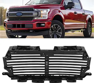 Front Active Grille Shutter Compatible with 2018-2020 Ford F-150 Replace for JL3Z-8475-D JL3Z8475D Upper Radiator Grille Air Shutter