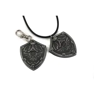 Hylian Shield Keychain / Necklace - Legend of Zelda