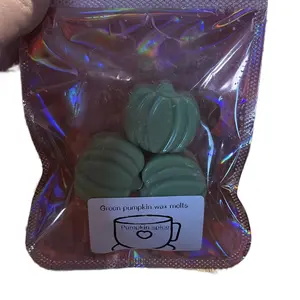 Green Pumpkin Spice Scented Wax Melts - Perfect for Fall Decor - Candle