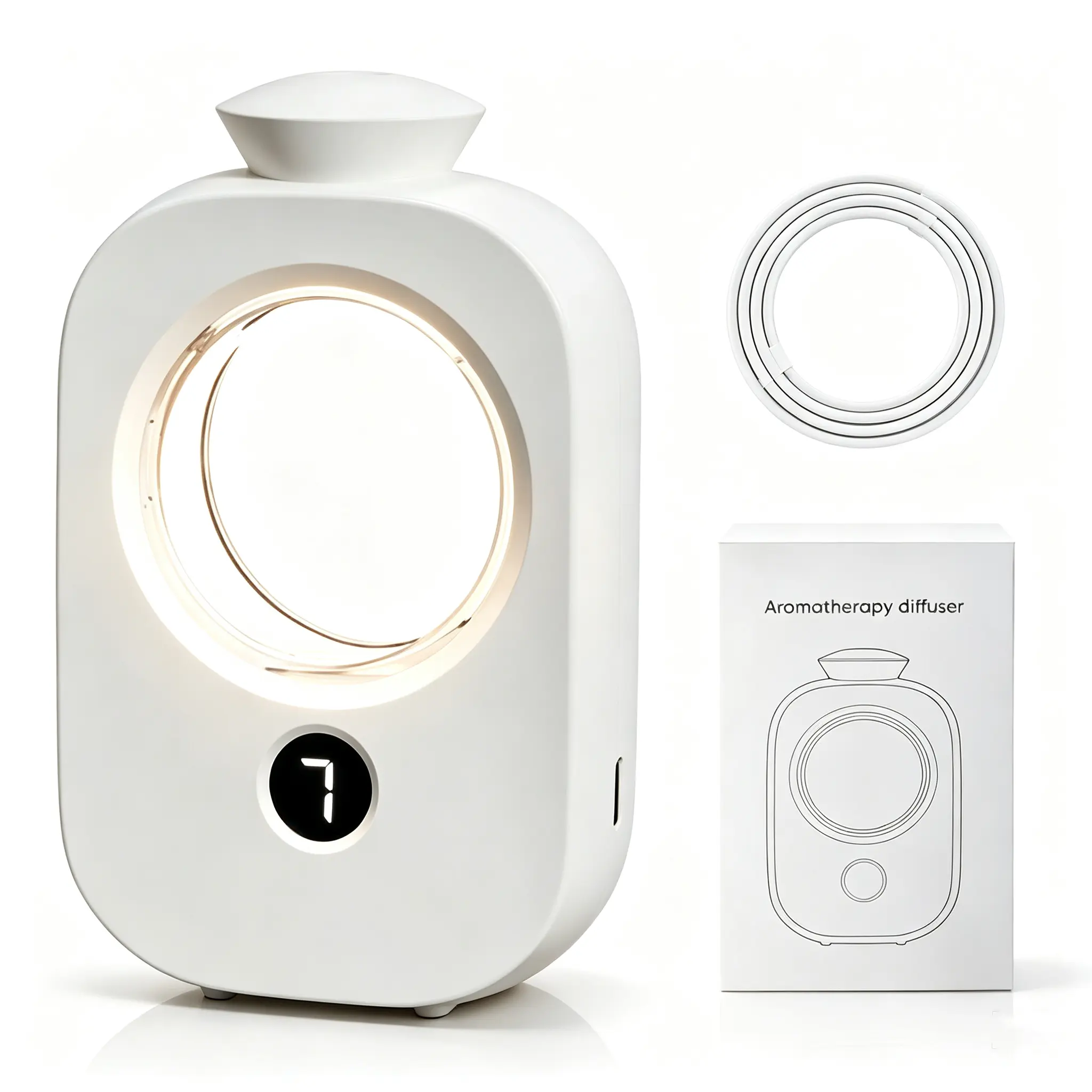 Automatic Home Aroma Diffuser – Timer Air Freshener Spray for Bedroom & Toilet, Deodorizing Scent Machine, Essential Oil Mister