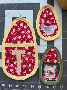 Custom Reusable Fabric Easter Eggs