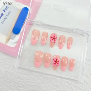 .DP.6765.French-style carved wearable nails