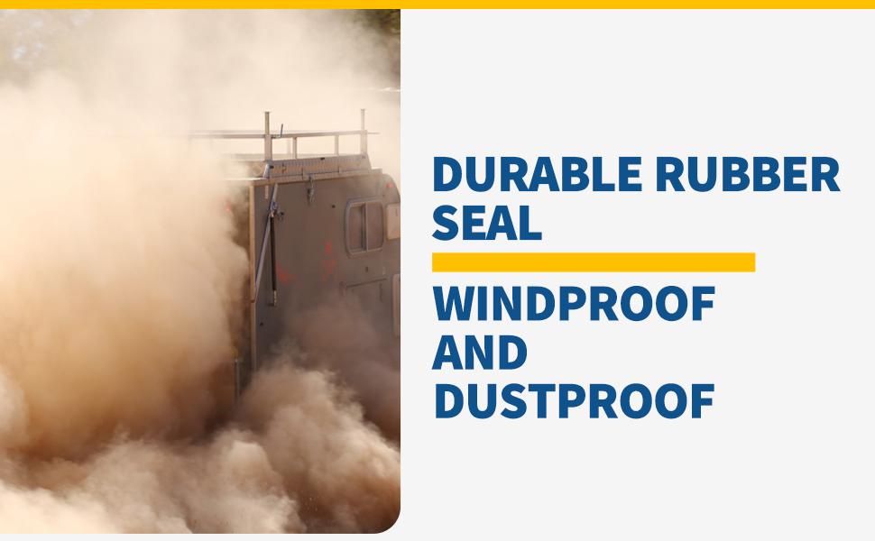 Combo RV Slide Out Seal Black Rubber 018-312-EKD & 018-341 EK Weather Resistant D-Seal Wiper & Seal Base for RVs 1' x 15/16' x 35' & 1/2' x 2.75' x 35' Easy Install