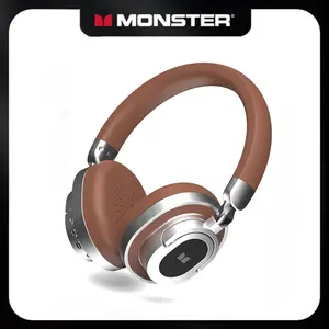 Monster XH11 Bluetooth Wireless Headphones Hi-Res 22H battery life Noise Canceling Bluetooth 6.0 Headset Low Latency blast hear sport design auriculares 2025 ipx5 water resistance couple earphone able air purifier matte pink holiday gifts AirP long block