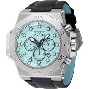 Invicta Men's 47529 Akula Quartz Chronograph Turquoise Dial Watch