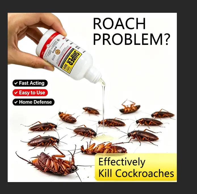 Cockroach Sniper Home Safety Solution—a highly effective, everyday cockroach repellent that helps keep your home environment clean and safe.