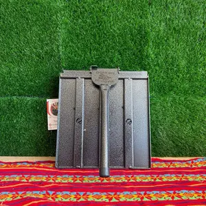 Tortilla Press Reinforced Metallic Grey/Gold 11In.