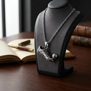 The "Perfect Strike" Soccer Cleat Necklace | 3D Football Pendant | Sweatproof Athlete Jewelry