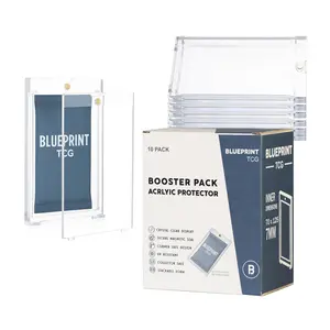 Acrylic Booster Pack Holders – UV-Protected Display Cases for Standard Trading Cards, Sports & Collectibles