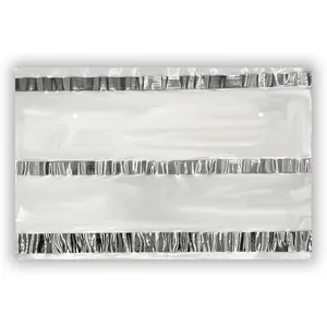 License Plate Temporary Tag Bags - Premium Plastic with Adhesive (100 per Pack)