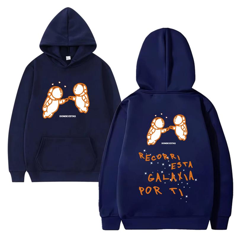 Singer Ivan Cornejo Merch Astronaut Galaxia Dondeestasz Hoodie, Mirada North America Tour 2024 Retro Sweatshirt, Casual Hip Hop Streetwear Style Shirt, Ivan  Hoodie Merch, Gift For Fan