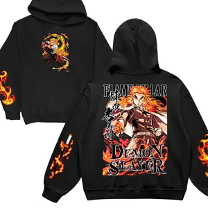Rengoku Anime Hoodie Demon Slayer Anime Shirt Slayer Sweatshirt Anime Gift Unisex Shirt Hoodie Demon Hoodie