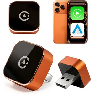 Adapter 2026 ,    Adapter   Play   Adapter 2026 Mini USB Design with   Connection 2-In-1 for  iOS 10+ Android 11+ Version