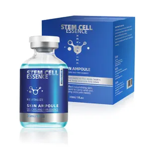 Facial Stem Cell Serum, Micro Needle Essence, Tightening Facial Serum, Firming Face Serum, Youthful Skin, Use with Microneedle or Alone, Ampoule Facial Serum