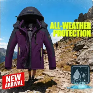 2026produced Women's Waterproof Ski Snow Jacket  Mountain Rain Jackets Fleece Outwear With Muti Pockets Winter Coat Outdoor Clothing Windbreaker fits