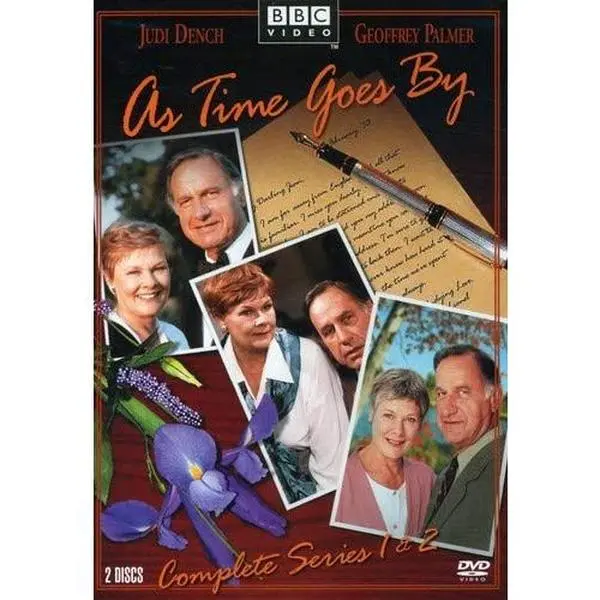 Used Book - "As Time Goes By: Complete Series 1 & 2 (DVD)", English, Romance Literature with Love Themes, for Judi Dench & Geoffrey Palmer Fans, Repackaged for Series Viewing, Good Condition