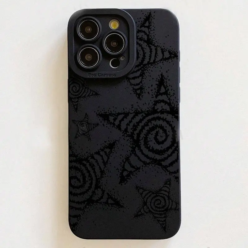 Starfish Pattern Phone Case, Casing, Mobile Phone Casing, Protective Cover, Shockproof Protective Pro Camera Phone Protector Cover, Phone Accessories Compatible with iPhone 6 7 8 X XR XS 11 12 13 14 15 16 Pro Max, Smartphone Protection