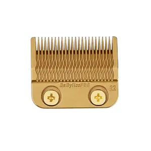 BaBylissPRO Gold Titanium MIM Precision Fade Clipper Blade #FX8022G