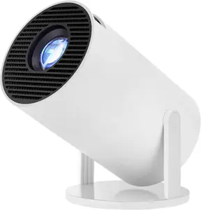 Super Mini Projector with WIFI 6 Bluetooth 720P Portable Built-in App Android 11 200 ANSI for Laptop PC Smartphone