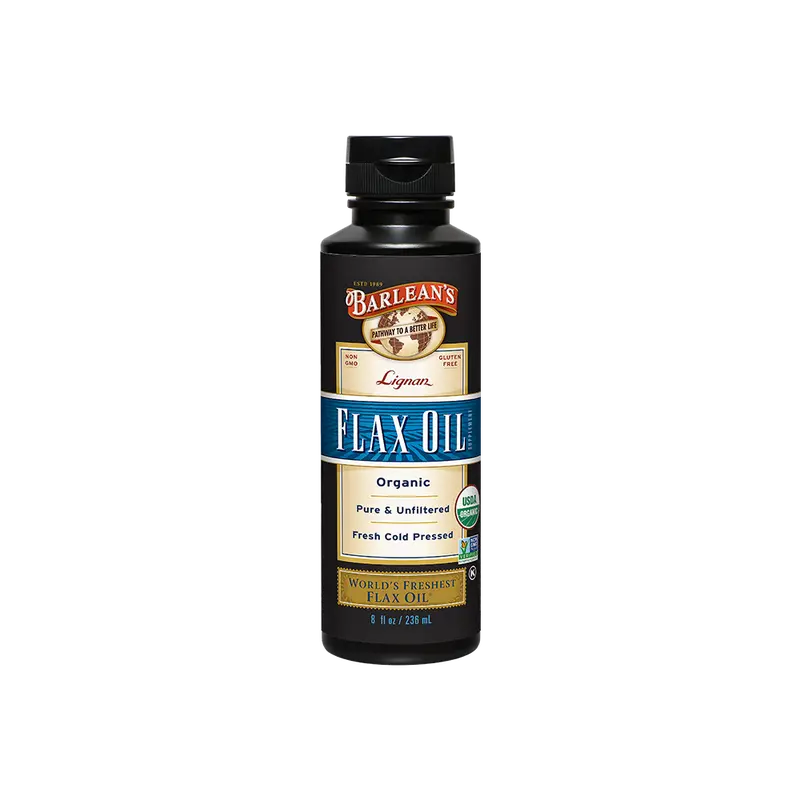 Barlean's Organic Lignan Flax Oil - Rich in Flavor