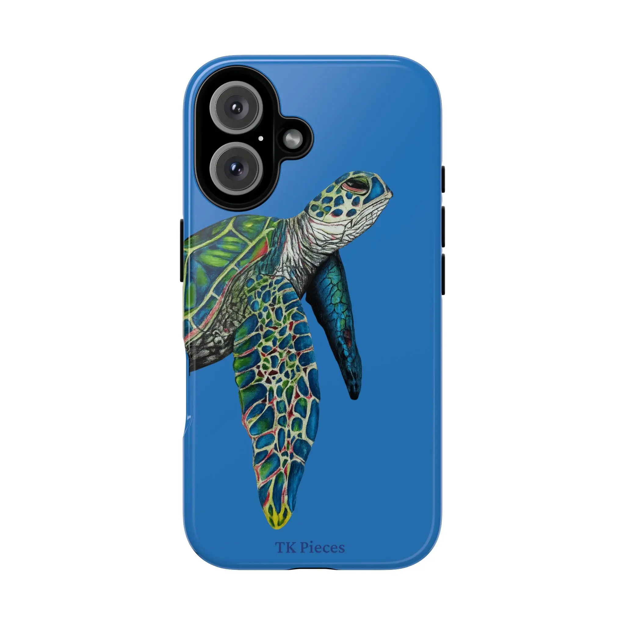 Colorful Sea Turtle Phone Case I Tough Case