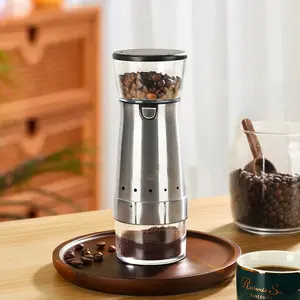 Portable Electric Coffee Grinder,Coffee Making Tool, 1 Count USB Rechargeable Coffee Bean Grinder