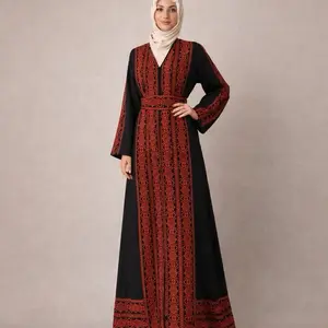 Bisht chiffon embroidery  long nice colors very  elegant Casual Lightweight Cardigan
