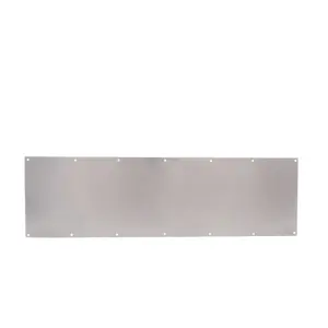 Trimco  12 x 34 in. Kick Plate, Satin Stainless Steel