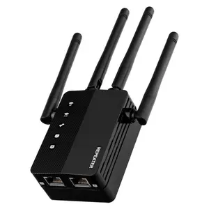 Dual-band Gigabit repeater WiFi wireless signal booster amplifier extender powerful router