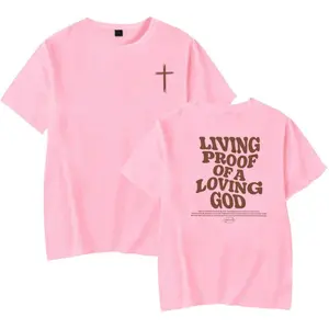 Aesthetic Christian T-Shirt Christian Apparel Brown Jesus Tshirt Trendy Streetwear Clothing Bible Verse Shirts Christian Gift