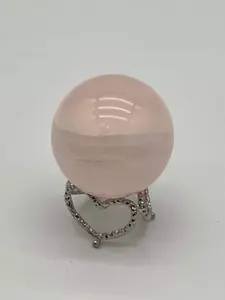 Pink Calcite Sphere Decor Ornaments