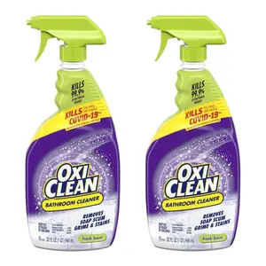 32 oz. Bathroom Shower, Tub, and Tile Cleaner with OxiClean Spray (2-Pack)