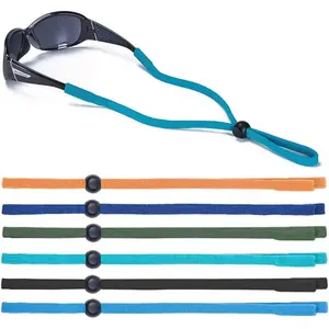6-Pack Glasses Strap - Universal Eyeglass Lanyard - Eyewear Retainer Cord for Reading, Safety, Sports & Sunglasses