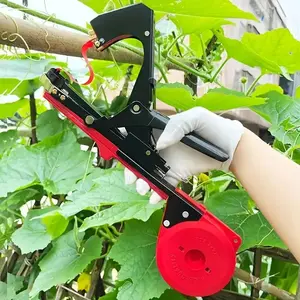 Garden Vine Tying Tool, Efficient Vine Tying Tool for Grapes, Eggplants, Loofah, Tomatoes, Portable Branch Tying Device with Nails Included