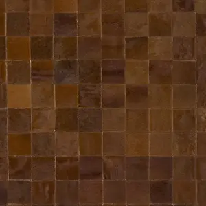 Sample Custom Size Denizli Brown Hand Crafted Rug