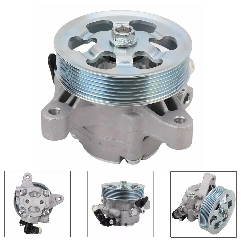 1x Power Steering Pump + Pulley, Vehicle Specific Fit for 2002-2011 Honda Accord, CR-V, Acura TSX, RSX - Part Number 56110-PNB-A01