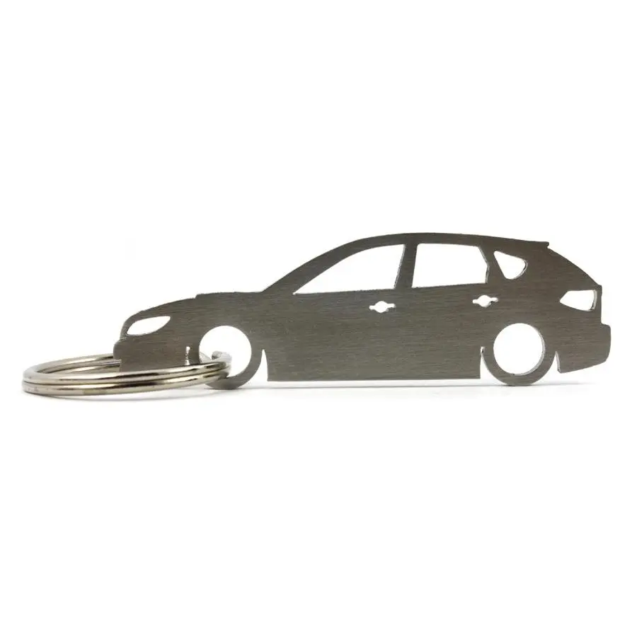 Subaru Impreza WRX STI GH Wagon Silhouette Keychain
