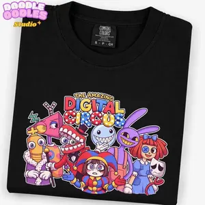The Amazing Digital Circus Shirt,  TADC Characters Graphic Tee