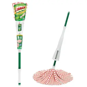 Libman Wonder Mop.  Green and White Handle. Cleaning Absorbent