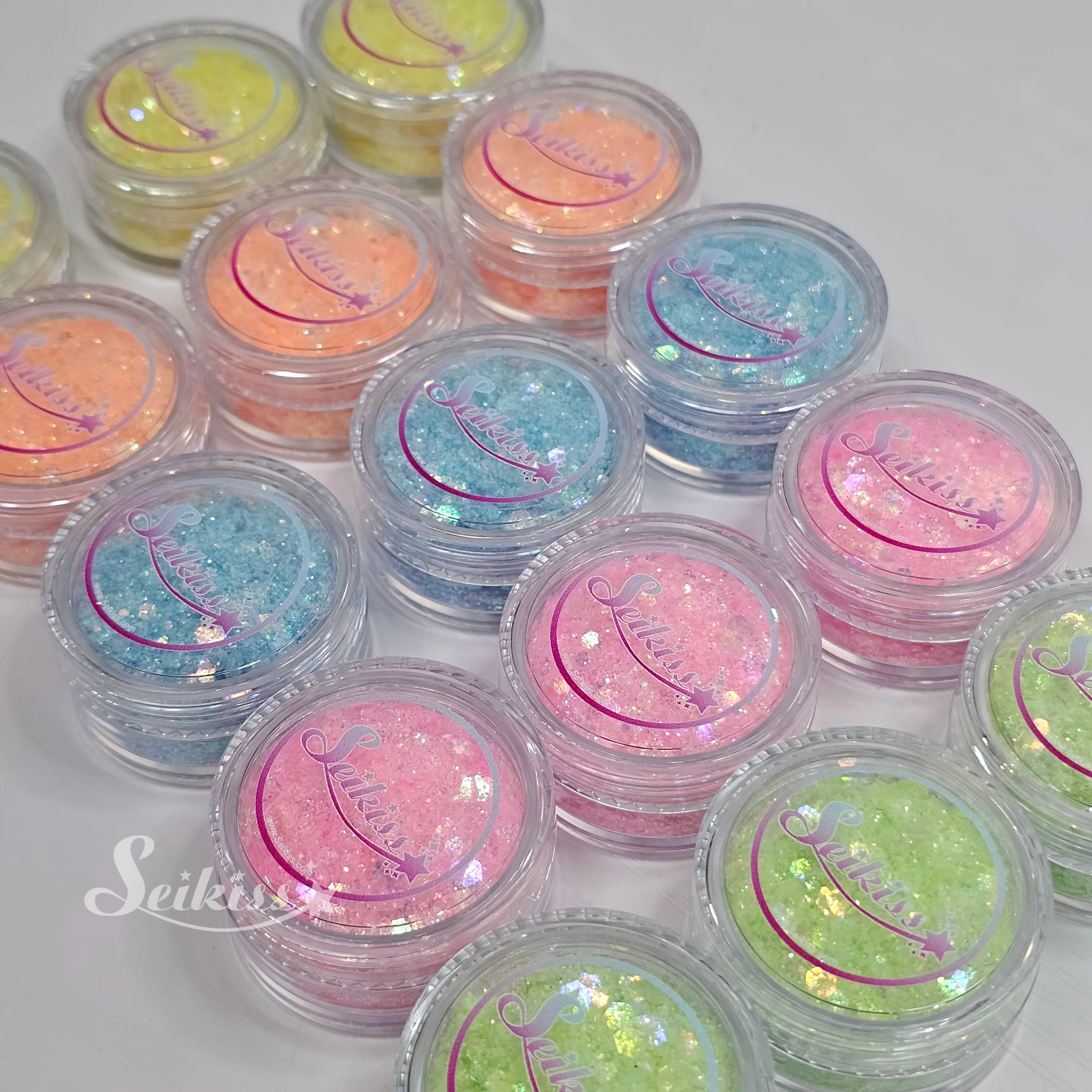 Spring Glitter Bundle (Set of 5) - Multicolor Glitter