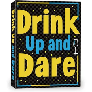 Drinking  for Adults,Drink Up and Dare,Adults  for  Nights, Exciting Card  for Bachelorette Party  & 21st Birthday , with 50 Funny  Cards,  Up Your Party