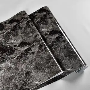 Marble Pattern Kitchen Countertop Sticker, Self-adhesive Waterproof Wallpaper, Kitchen Countertop Decal, Home Decor Supplies