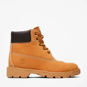 Timberland Youth Timberland Classic 6-Inch Waterproof Boot, Wheat, 1
