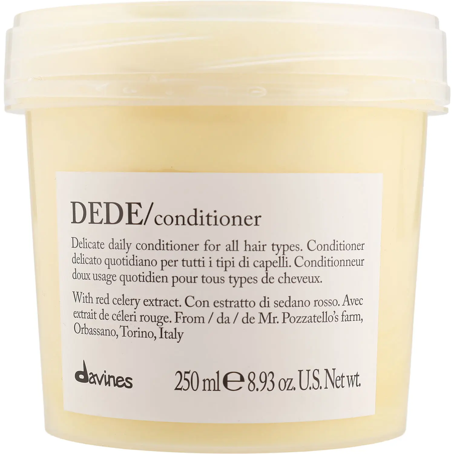 Davines By Davines Dede Delicate Conditioner For Unisex