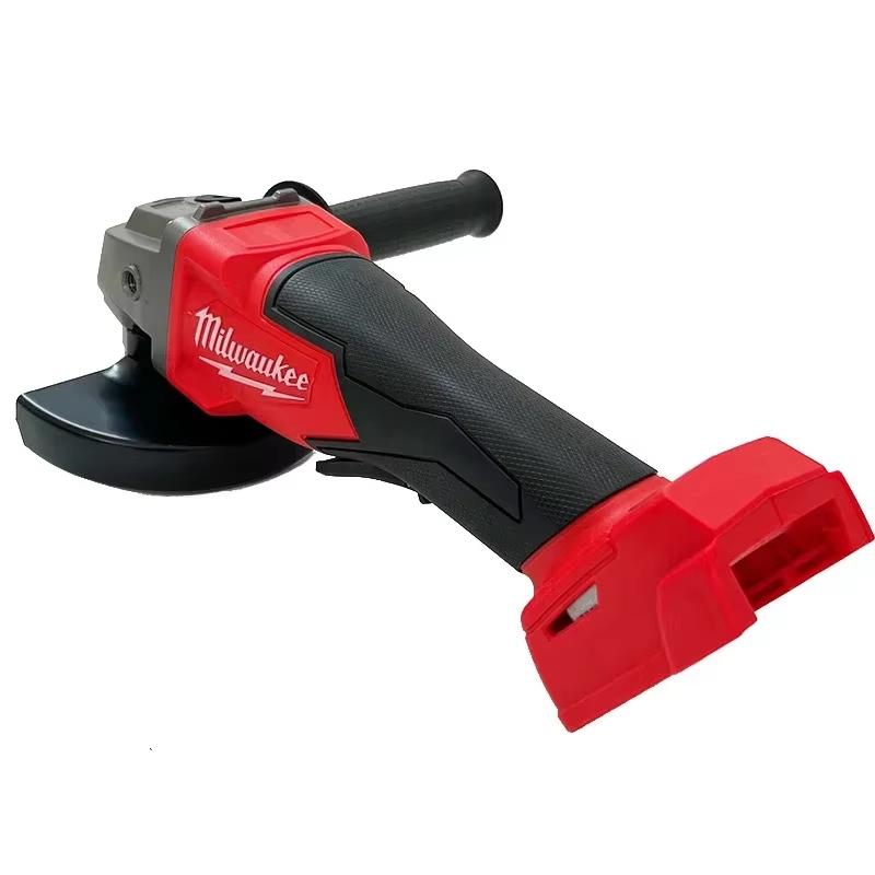Milwaukee 125MM Angle Grinder Cordless Polishing Cutting Machine Grinder Paddle Switch No-Lock High Power Electric Tools