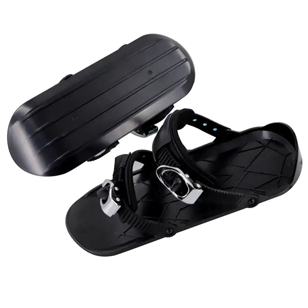 Mini Short Ski Skates Snowboard Boots Skiboards Adjuatable Short Shoe Snowblades Portable Fit into Your Backpack Shunmaii