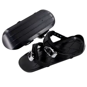 Mini Short Ski Skates Snowboard Boots Skiboards Adjuatable Short Shoe Snowblades Portable Fit into Your Backpack Shunmaii