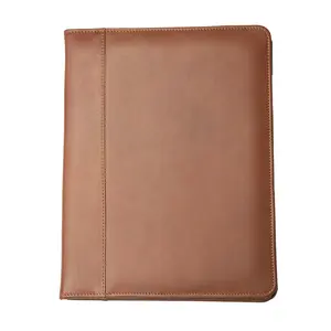 Potro Genuine Leather Portfolio Notepad and Journal Cover for Business and Travel Use