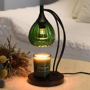 Candle Warmer Lamp, Electric Candle Warmer with Timer Dimmer - Candle Lamp Warmer for Scented Jar Candles - Candle Melter Lamp for Housewarming Gifts  Home Decor